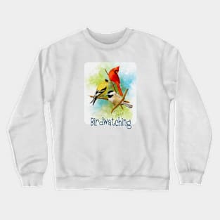 I Love Birdwatching! Crewneck Sweatshirt